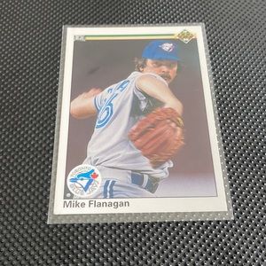 Mike Flanagan Toronto Blue jays MLB card